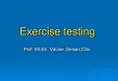 Exercise testing