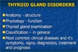 Thyroid gland disorders
