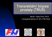Transrektální ultrasonografie (TRUS) s biopsií prostaty
